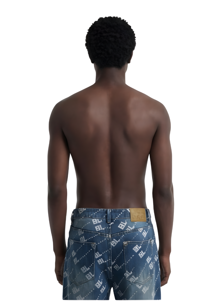 BLOK Monogram Denim – Indigo Repeat