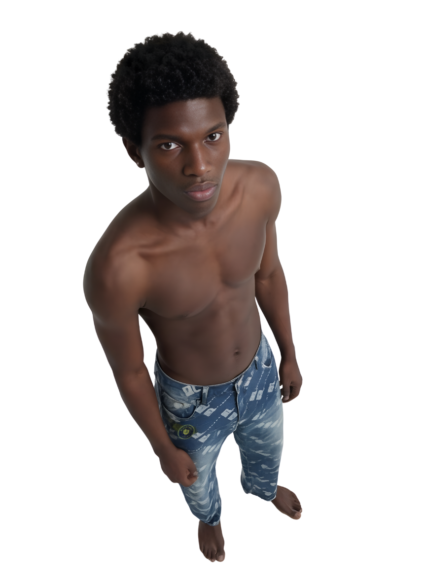 BLOK Diagonal Monogram Denim