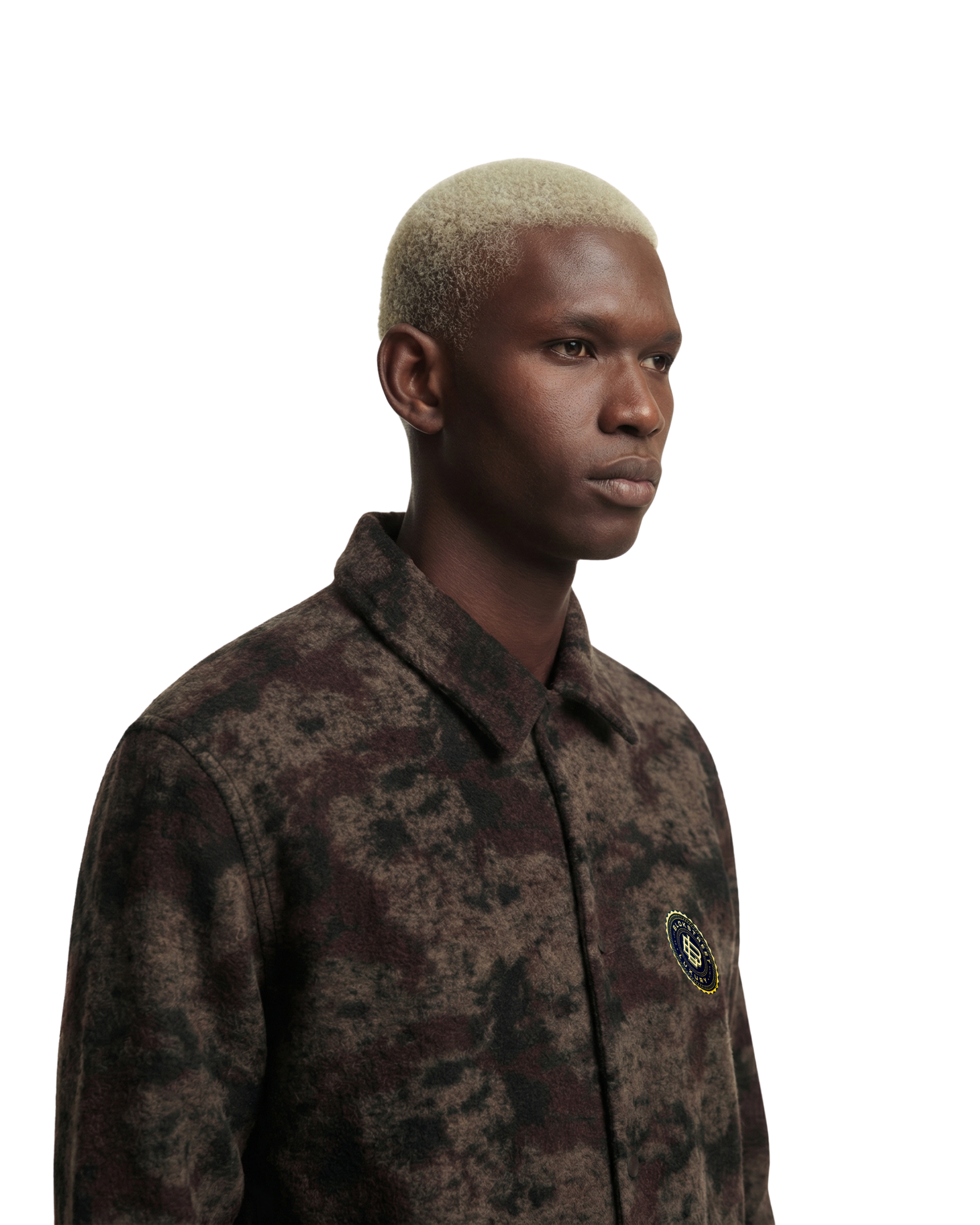 BLOK Shadow Jacquard Camo Overshirt