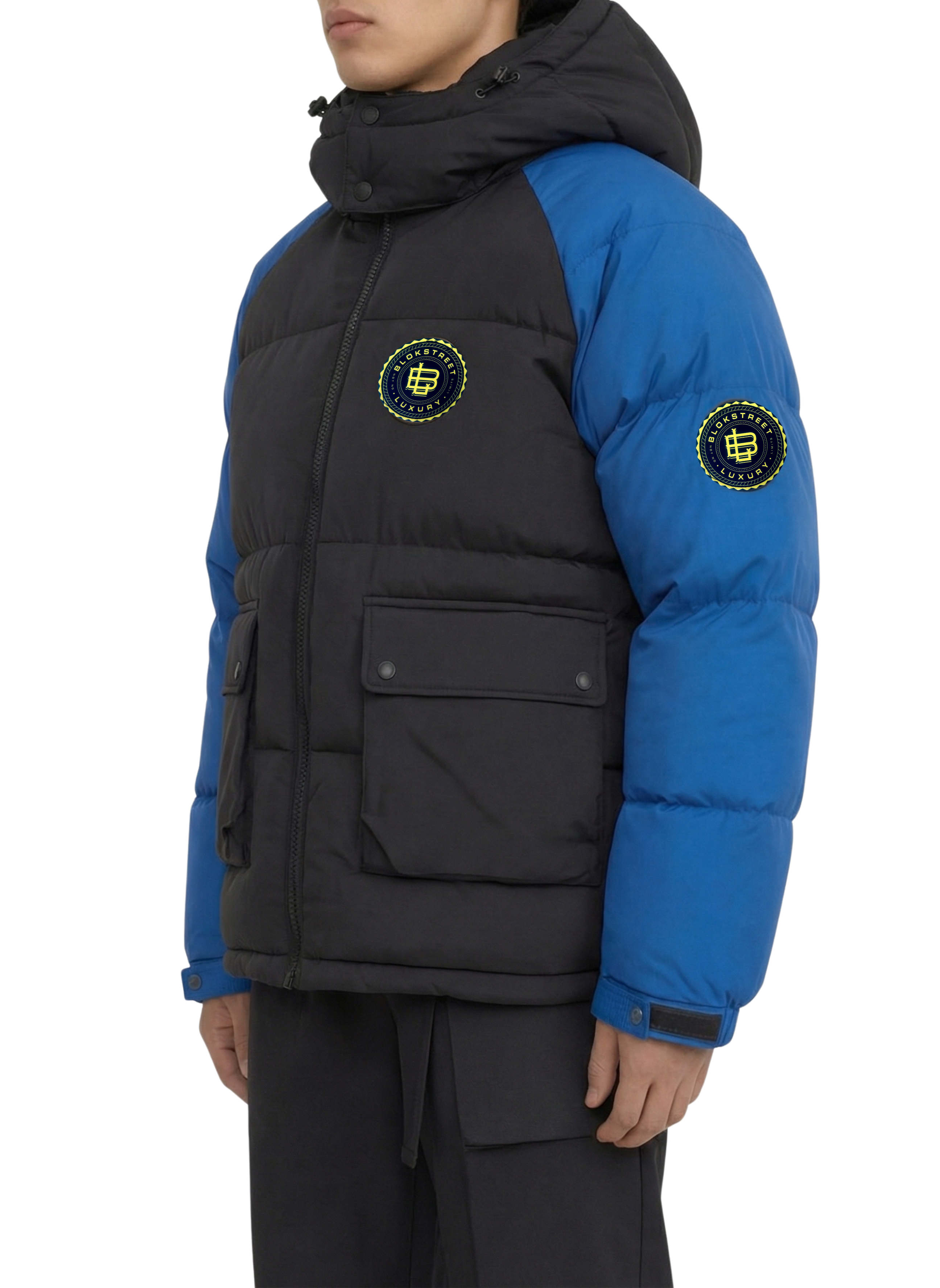 BLOK Arctic Contrast Puffer Jacket