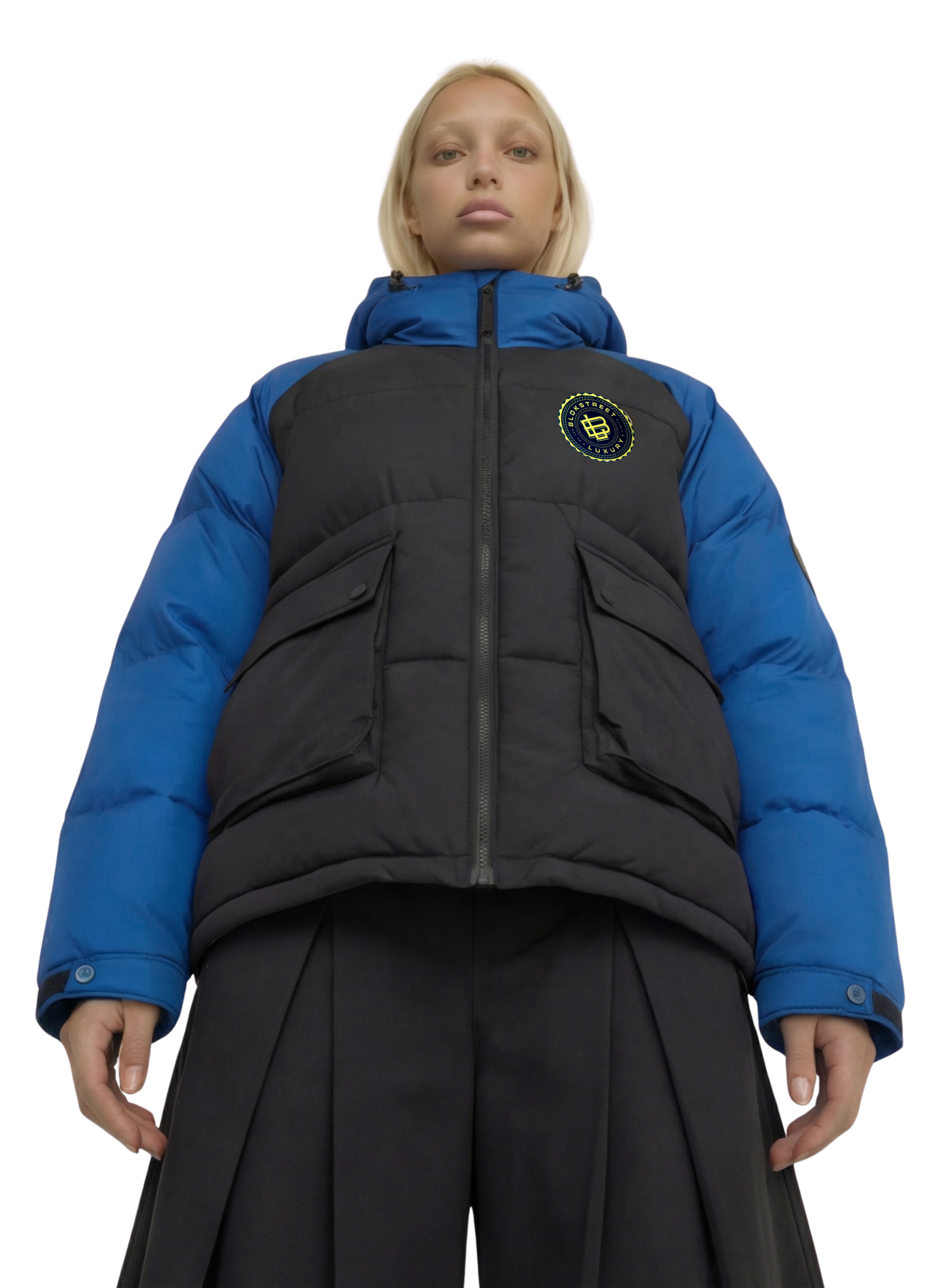BLOK Arctic Contrast Puffer Jacket