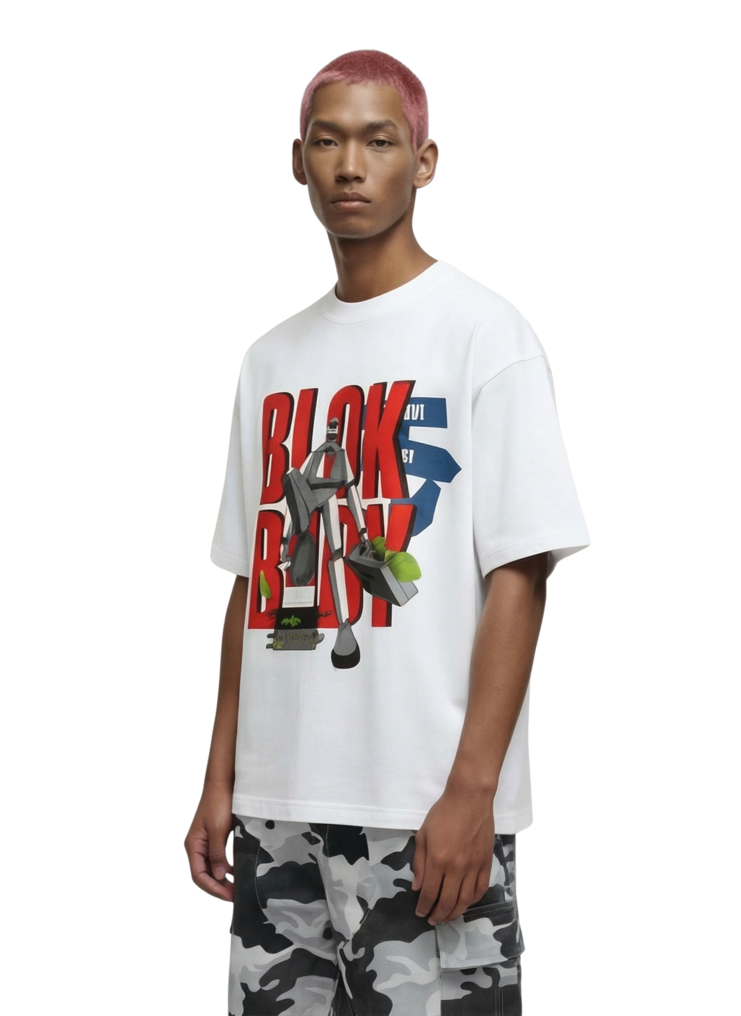 BLOK Mech Graphic Statement Tee